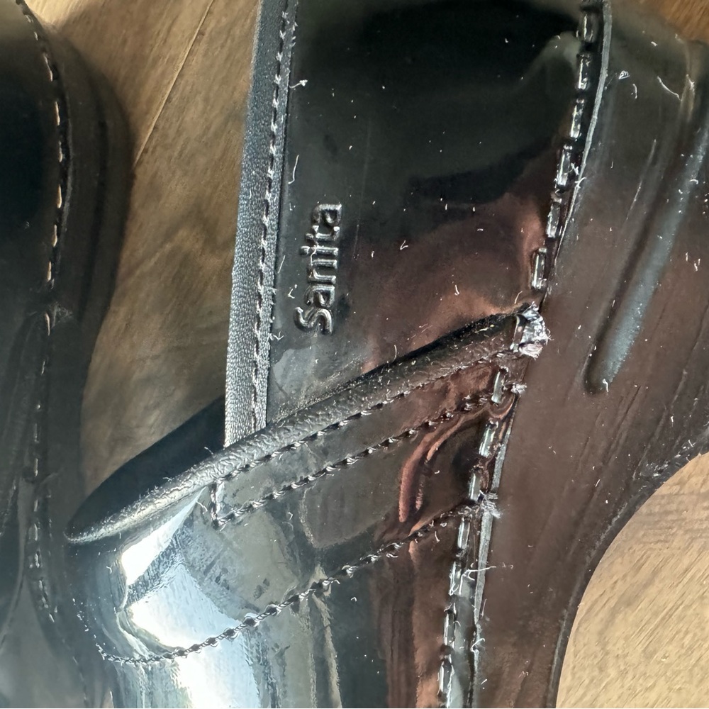 Sanita Black Women Clogs - Picture 4 of 8